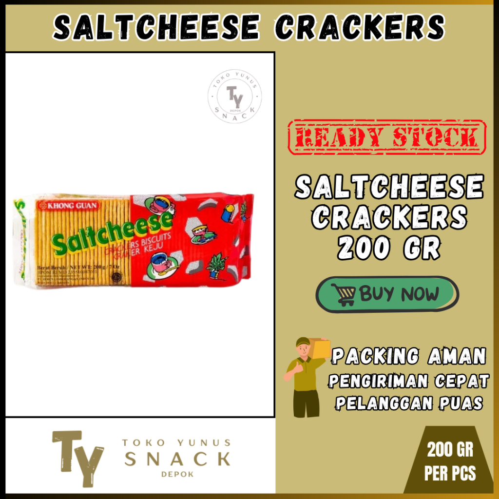 

SALTCHEESE CRACKERS LONG PACK @200GR