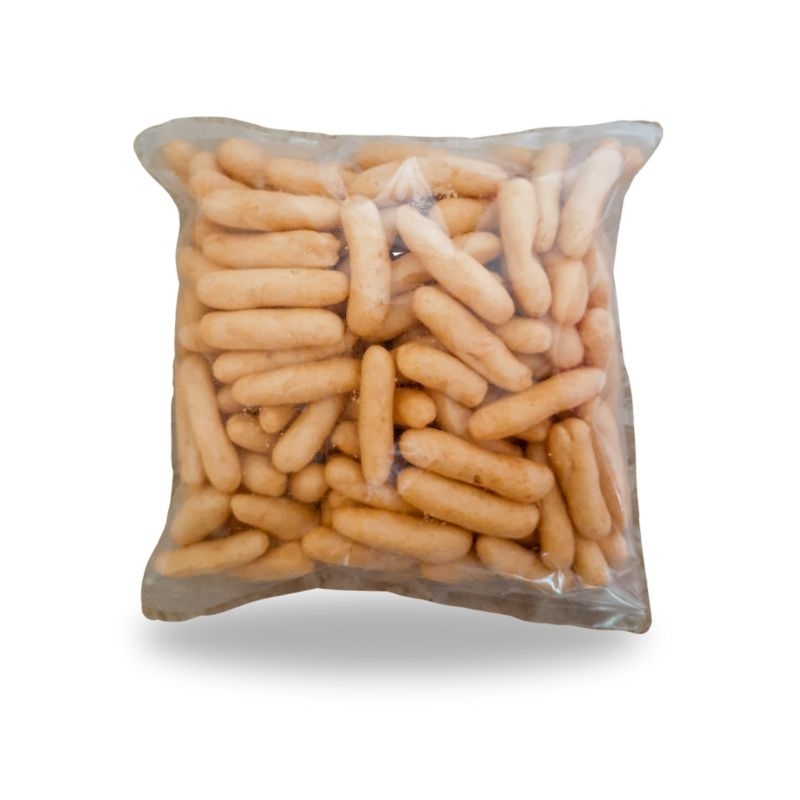 

Kerupuk Ikan Tengiri Lonjong Kemasan 200gr - Angkasa snack