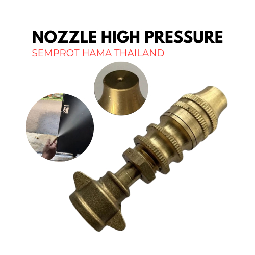 Nozzle Zet Nozel Super Jet High Pressure Super Embun untuk Mesin Sprayer Semprot Hama Thailand