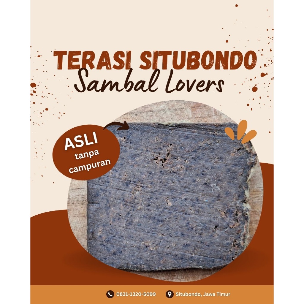 

Terasi Udang Asli Situbondo Tanpa Campuran