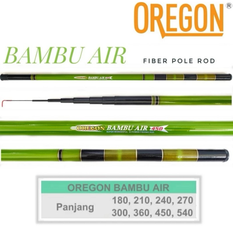 Joran Tegek Oregon Bambu Air