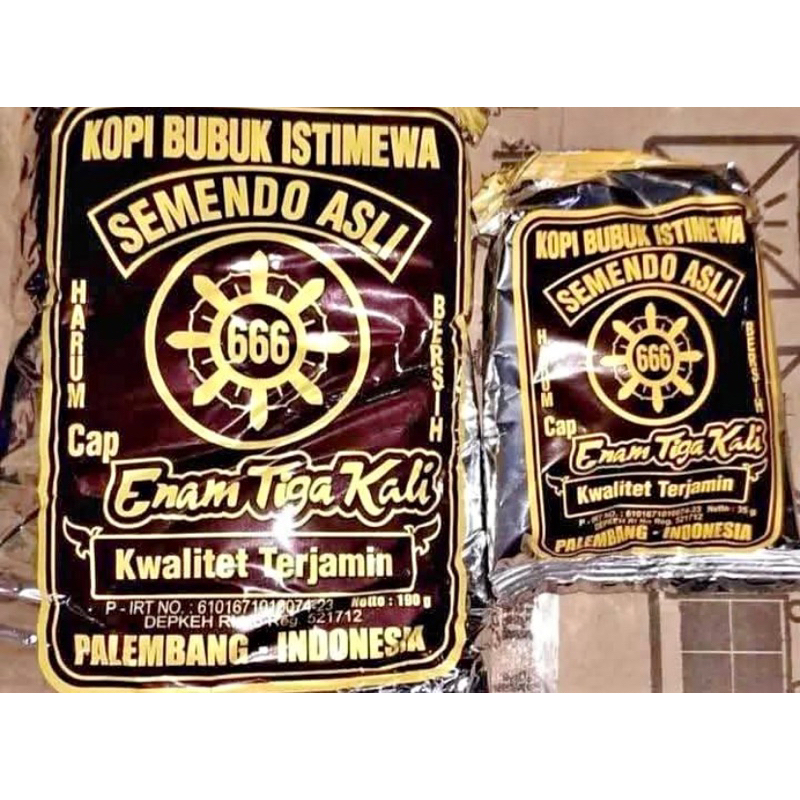 

Kopi Bubuk Semendo 666