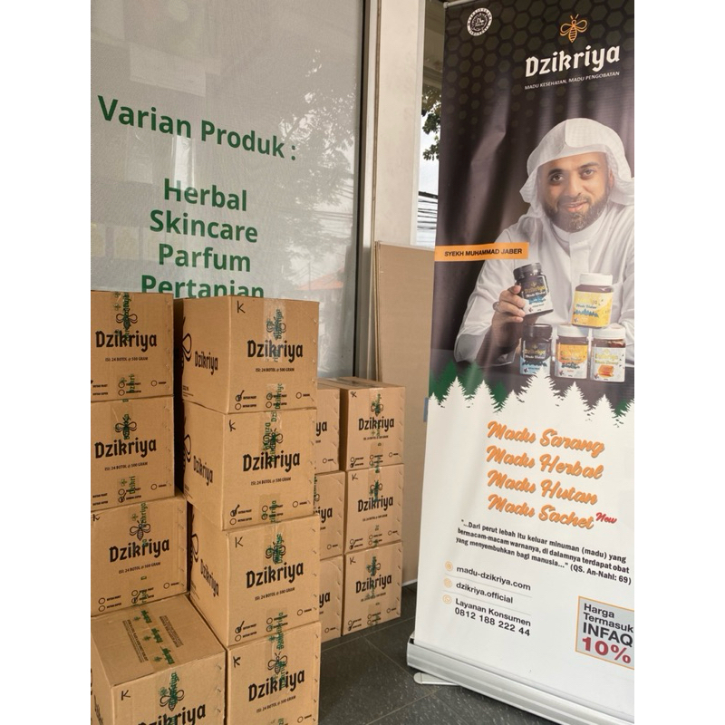 Apotik_Nugroho [ Gratis Kupon Undian Emas] Madu Dzikriya Madu Herbal Hitam Pahit Dijamin Asli Untuk