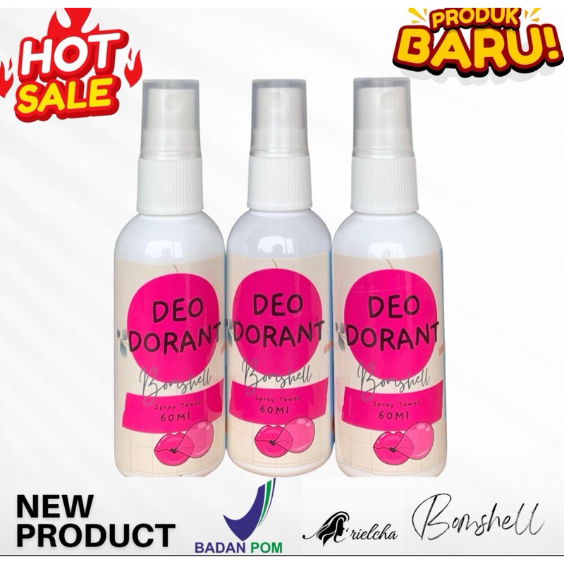 Deodorant Natural Spray BPOM Varian Boomsale