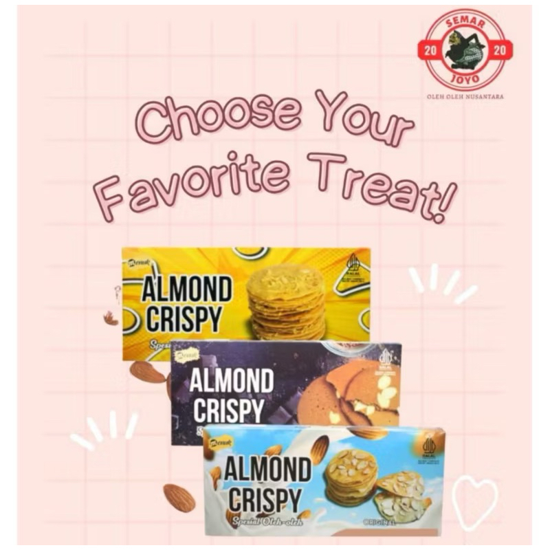 

Almond Crispy Menuk