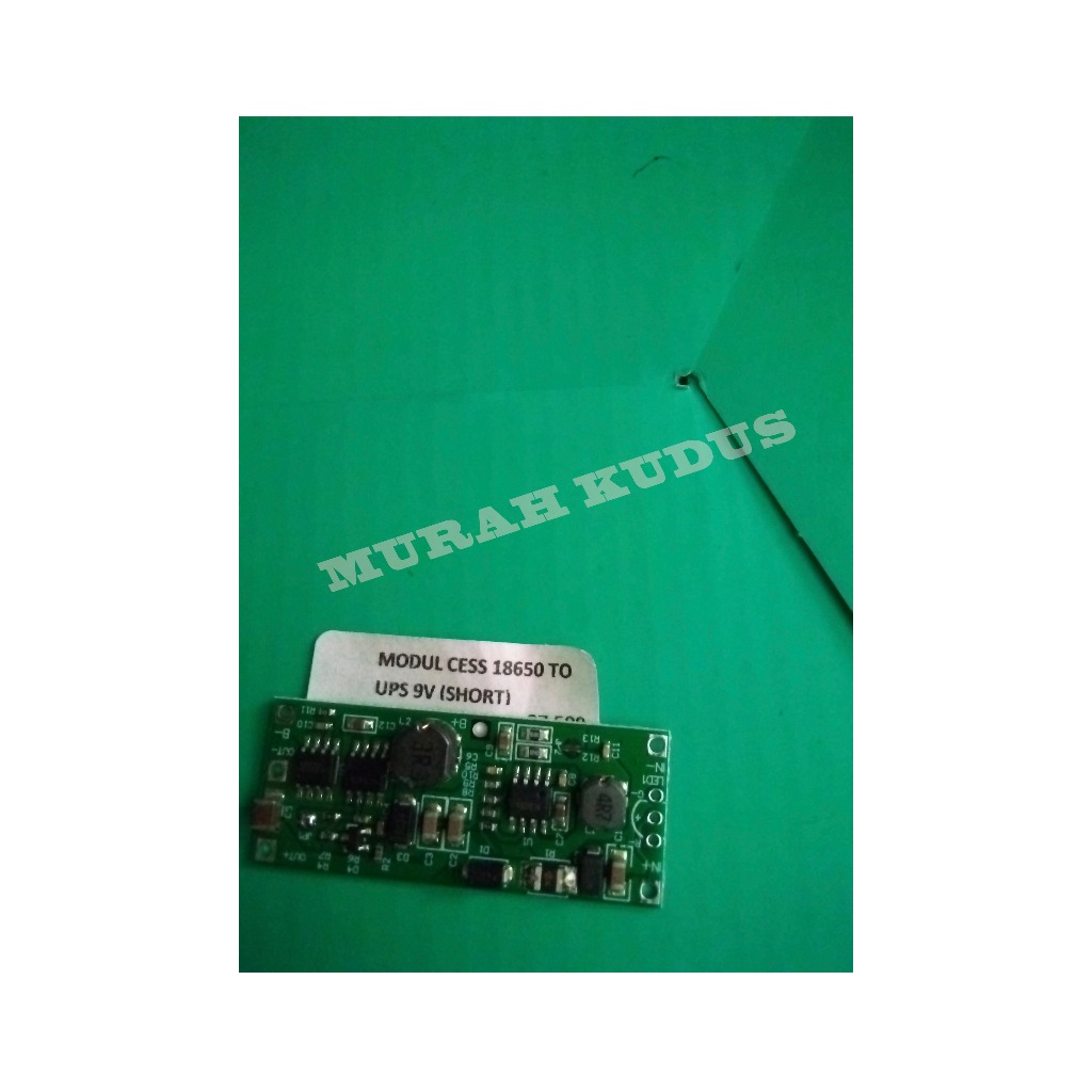 KIT MODUL CHARGER /CASS 18650 TO UPS 9V (SHORT)