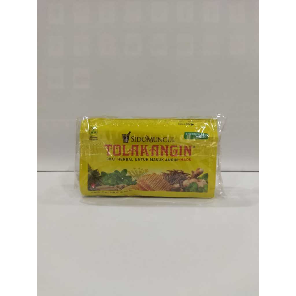 

Tolak Angin Cair Plus Madu 6/12 Sachet