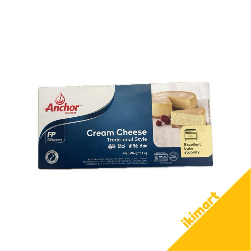 

Anchor Cream Cheese 1kg Original