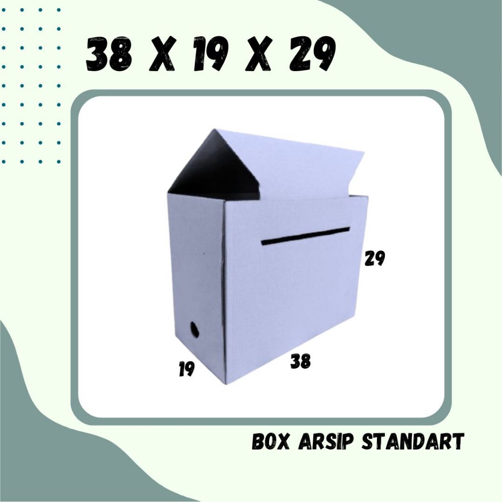 

Box Arsip Standart 38x19x29 Putih Polos Kardus File Arsip Packing/polos/Arsip/File/filebox/arsipbox/ box Dokumen Rahasia