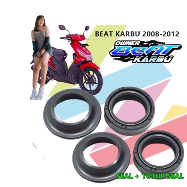 Pro Seal Shock Depan GN5 Karet Sil Sok Beat karbu beat lama + Seal Shock Depan GN5 Karet Sil Sok