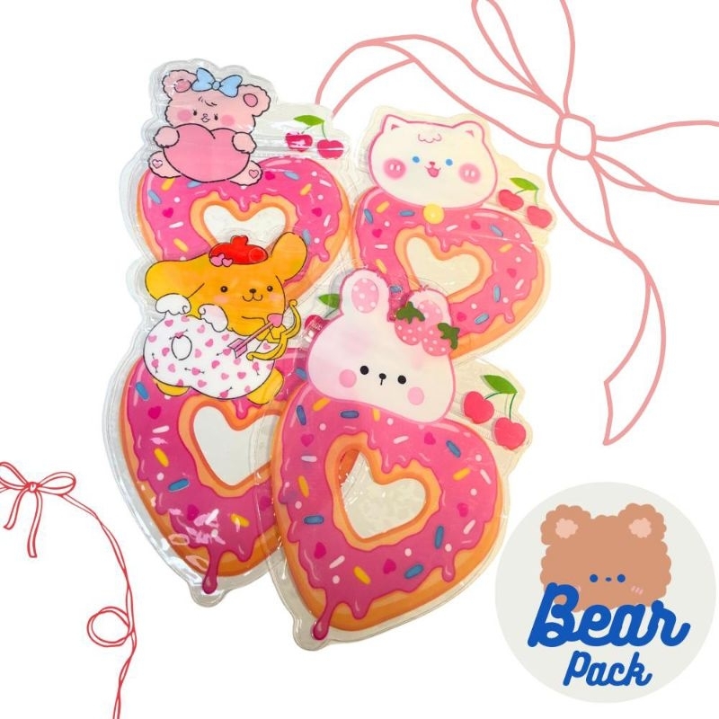 

Bear Pack - [ISI 10PCS] Plastik Ziplock Bentuk Donat Love