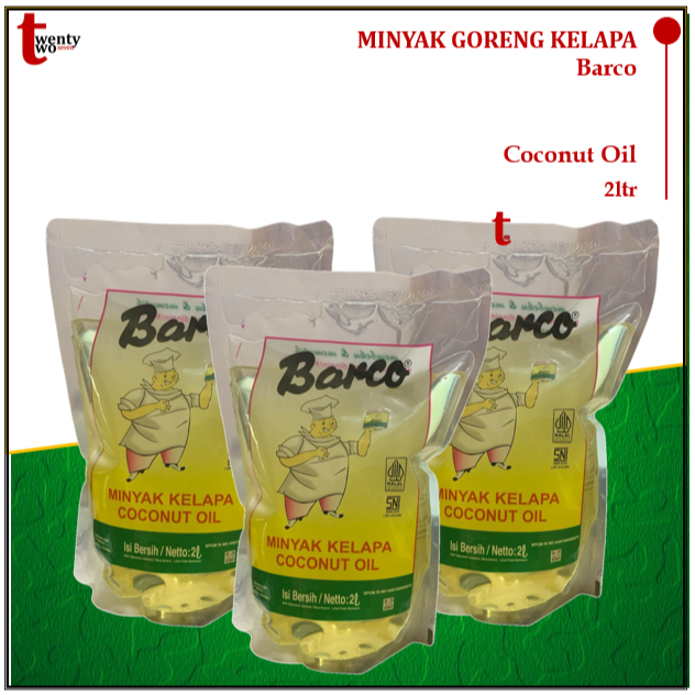 

Barco Minyak Goreng Kelapa Coconut Oil 2ltr