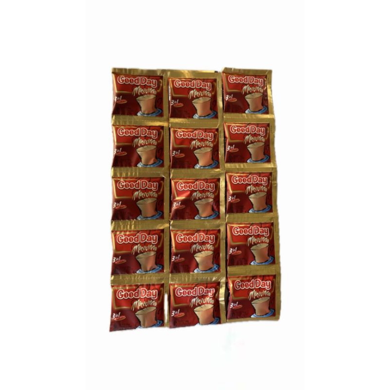

KOPI. GOODDAY. MOCACINO.30SACHET(3RENCENG)