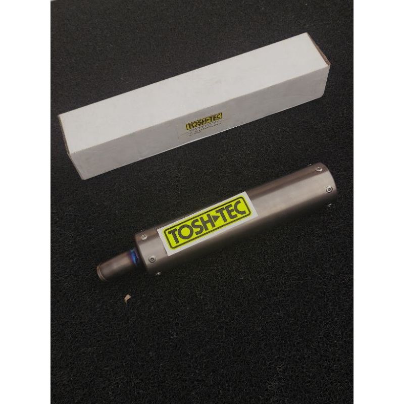 SILENCER TITANIUM TOSHTEC JAPAN ORIGINAL 100% 2TAK