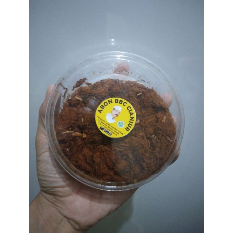 

Abon Sapi BBC Cianjur Kemasan Toples 100 Gram