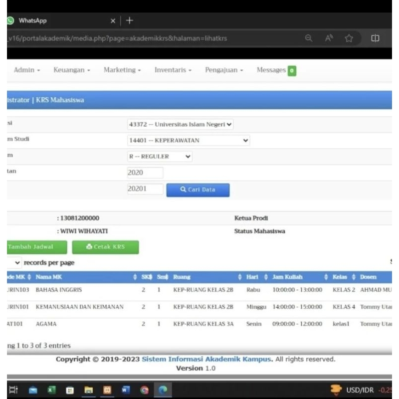 Source Code Sistem Informasi Akademik Kampus