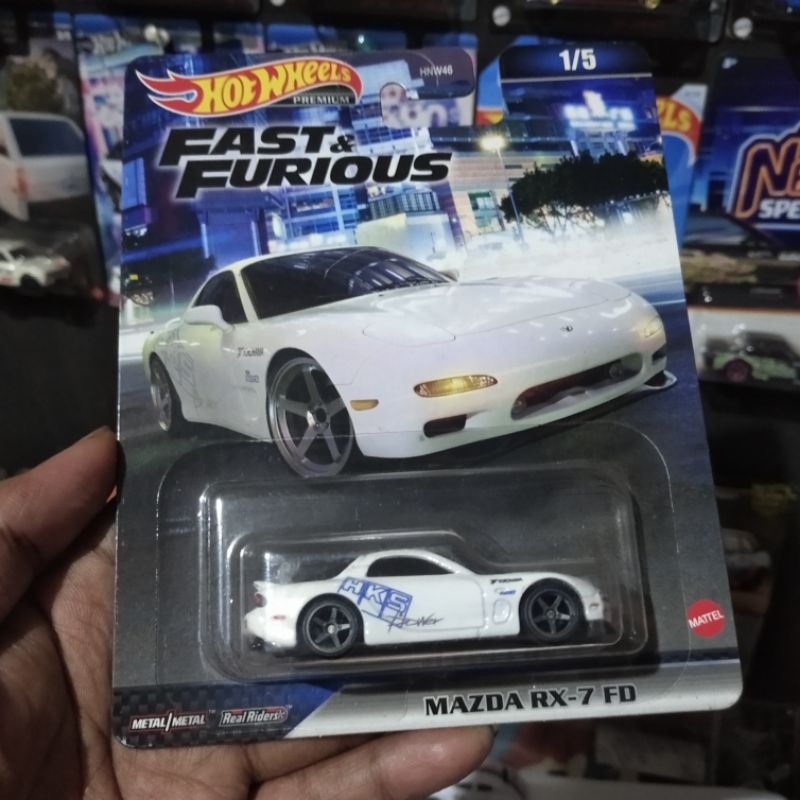 hotwheels premium mazda rx 7 FD