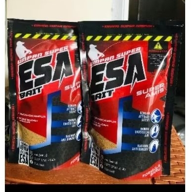 paket isi 2 Esa Bait Umpan Pancing Ikan Mas Mujair Bawal Lele Gabus Patin Ampuh Siap Pakai Praktis H