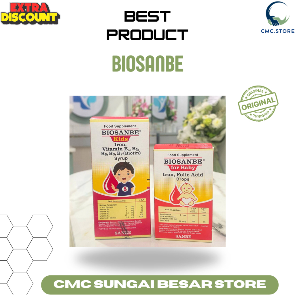 Biosanbe Kids Sirup & Baby Drops