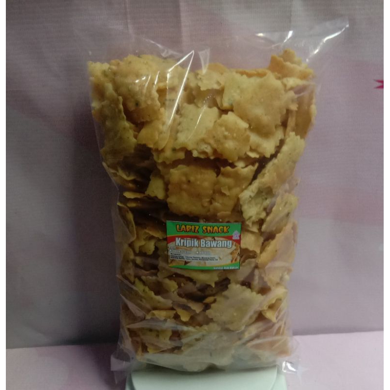 

Kue bawang/kripik bawang ukuran berat 1000gr / 1kg