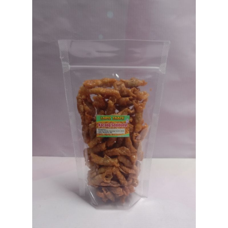 

kacang sembunyi/Kacang molen berat 130gr kemasan standing pouch