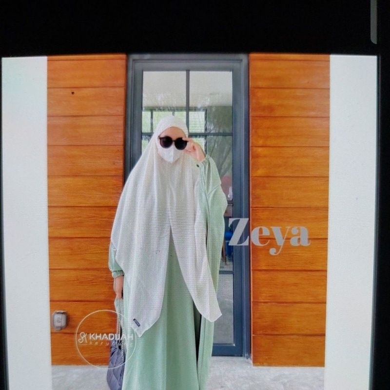 jilbab segiempat instan syari ceruti babydoll