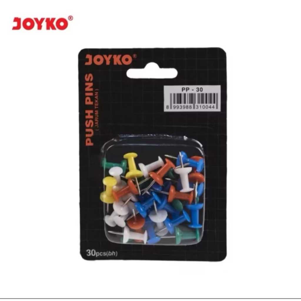 

PUSH PINS JOYKO PP 30 / PAKU MADING JOYKO PP 30