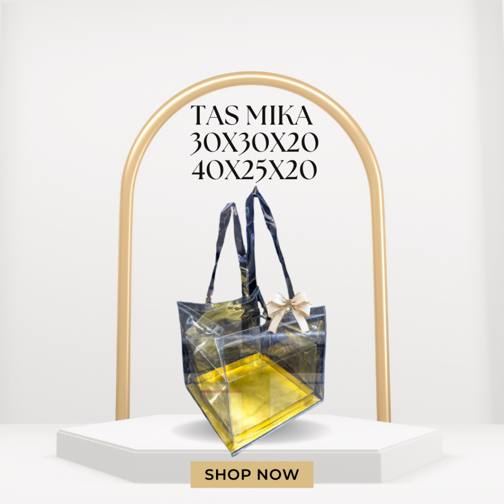 

(KIRIM INSTAN) TAS MIKA HAMPERS 30x30x20 | 40x25x20