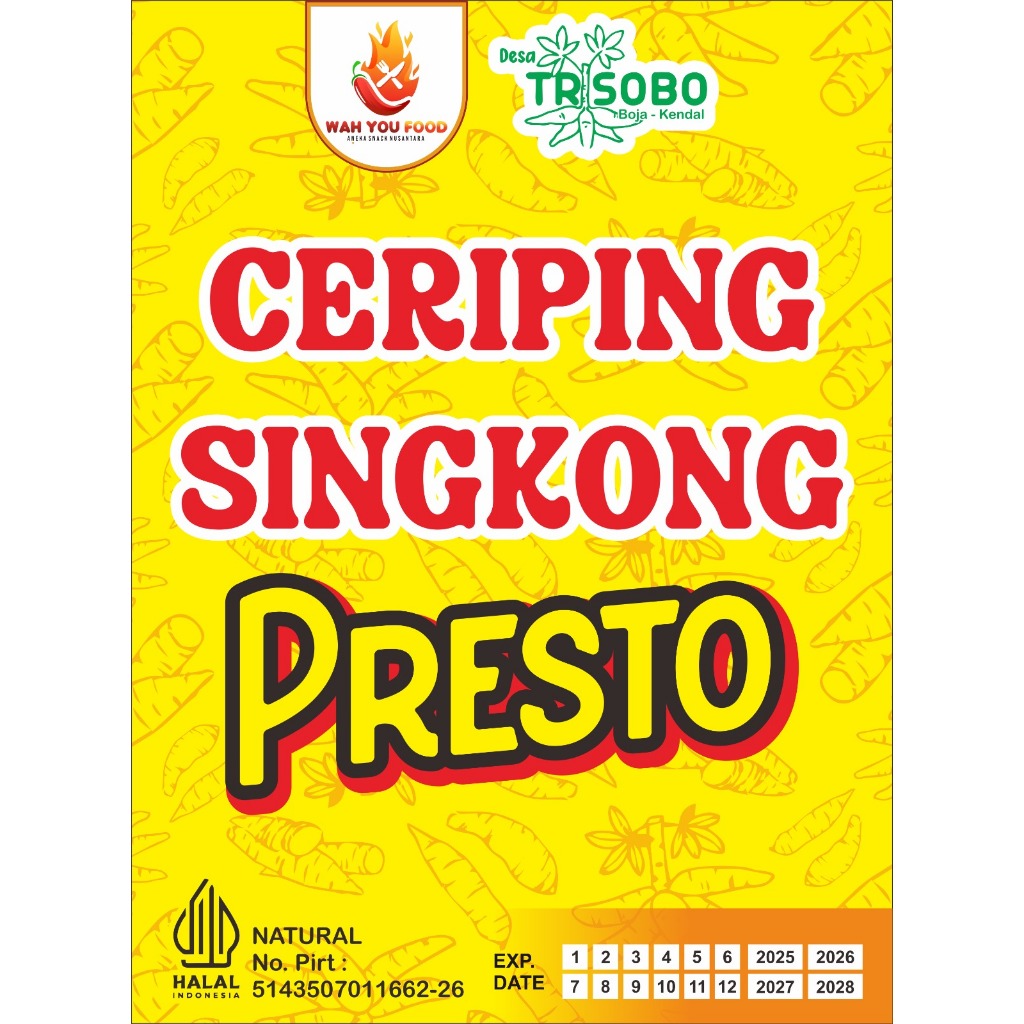 

[Open Reseller] Ceriping/Keripik Singkong Presto Empuk Renyah