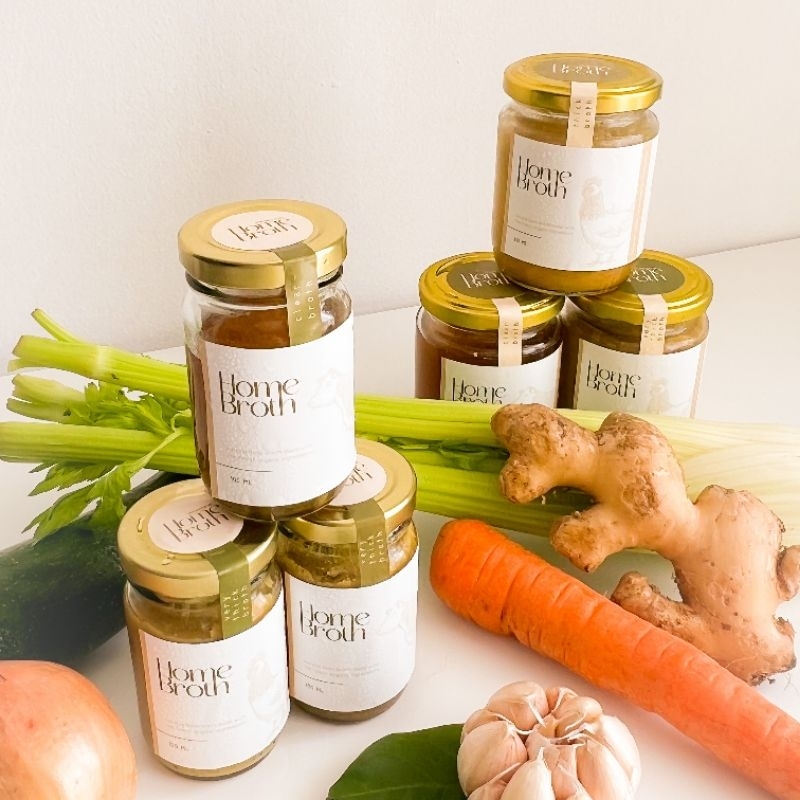 

Paket Home Broth Travel Jar 6x100ml - Kaldu Ayam / Sapi Organik Grassfed