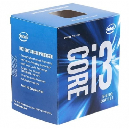 PROCESSOR PC CPU CORE I3 - 6100 + FAN SKYLAKE