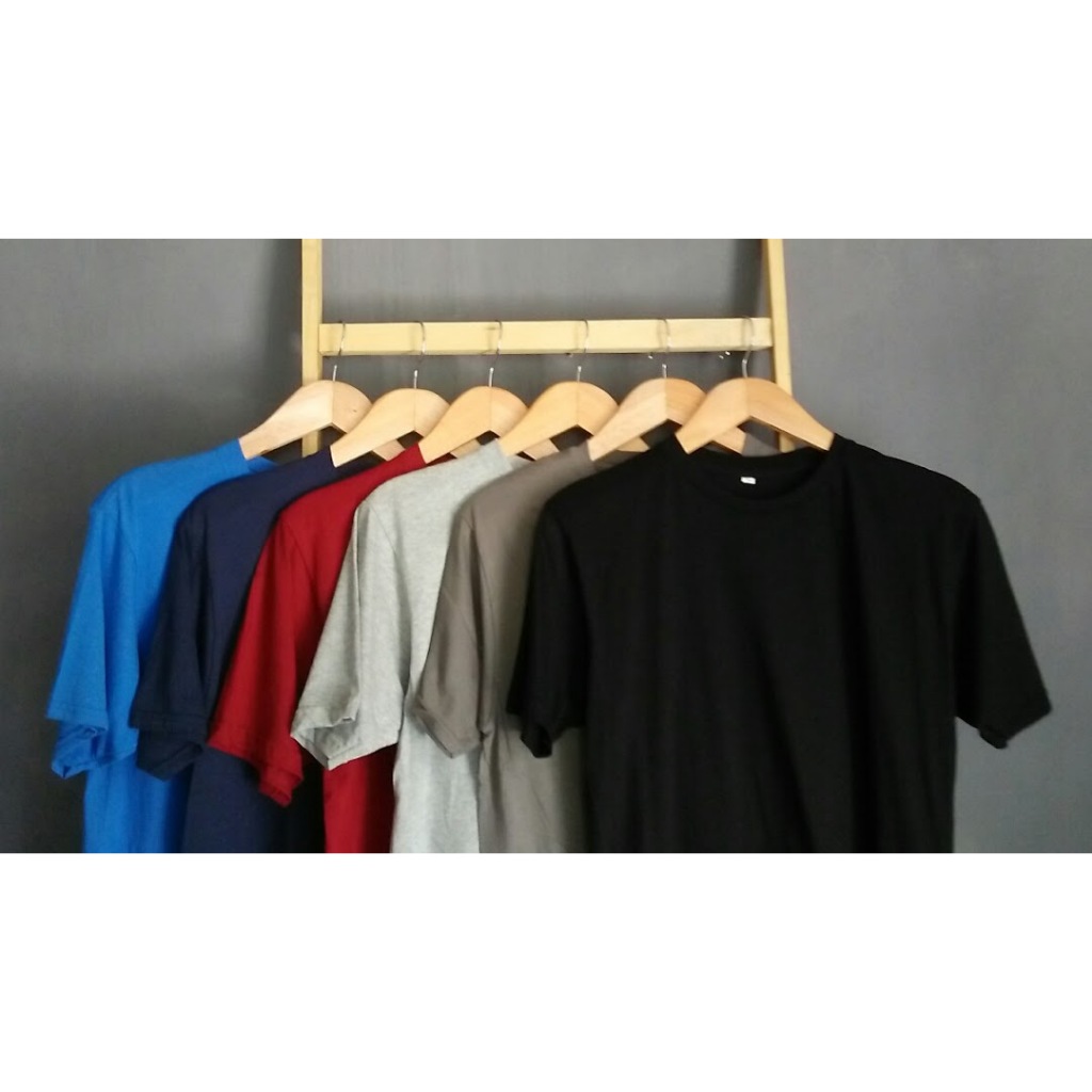 KAOS POLOS BAHAN TEBAL I PREMIUM I UNIVERSAL I KAOS TERMURAH I GROSIR KAOS I KAOS PRIA I KAOS WANITA