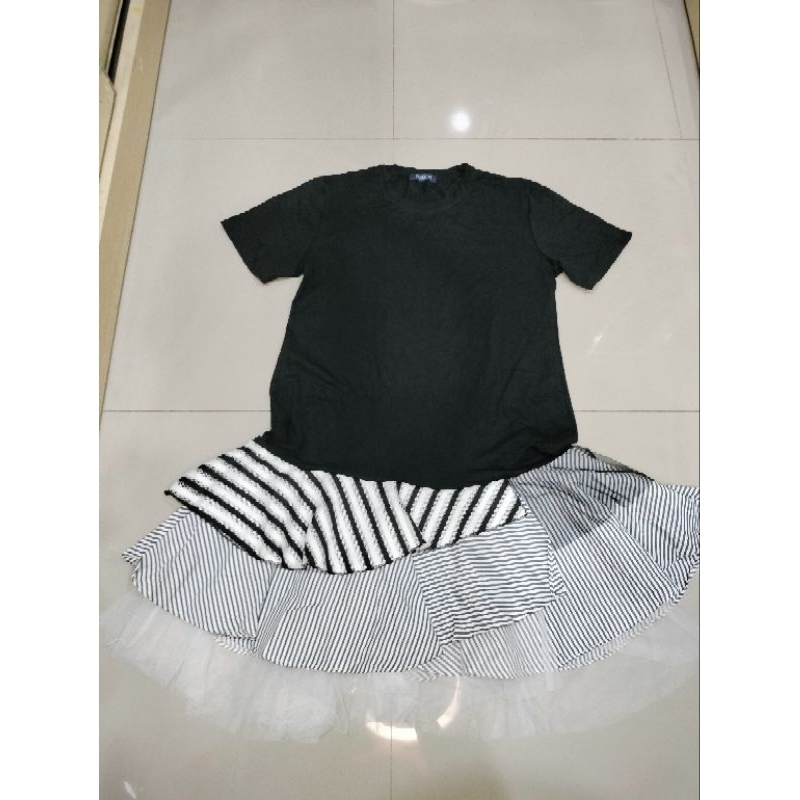 NWoT Black Midi Dress