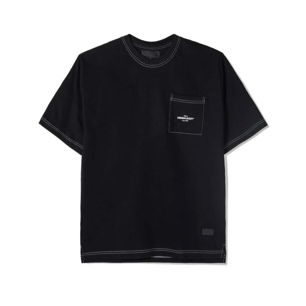 ORIGINAL QUZZY  T-SHIRT - BOXY SHITATEYA BLACK