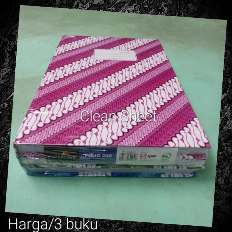 

Buku Tulis Folio 200 lembar