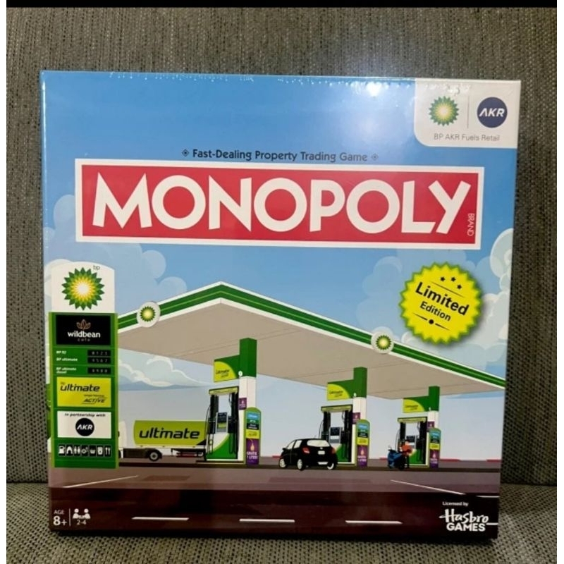 Monopoly Board Game, Asli BP AKR Limited edition