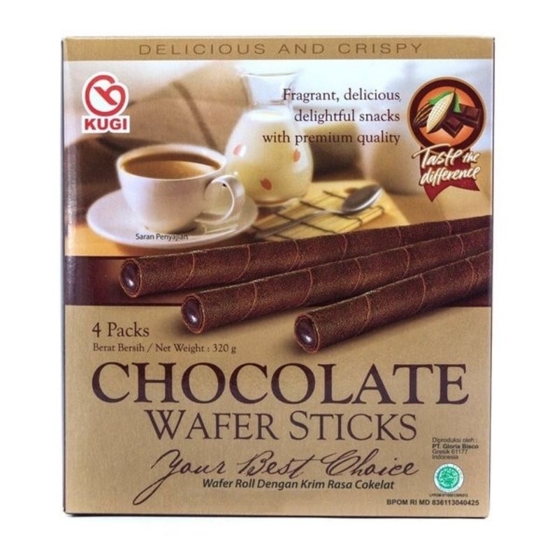 

Biskitop Wafer Roll Kugi 320 gram
