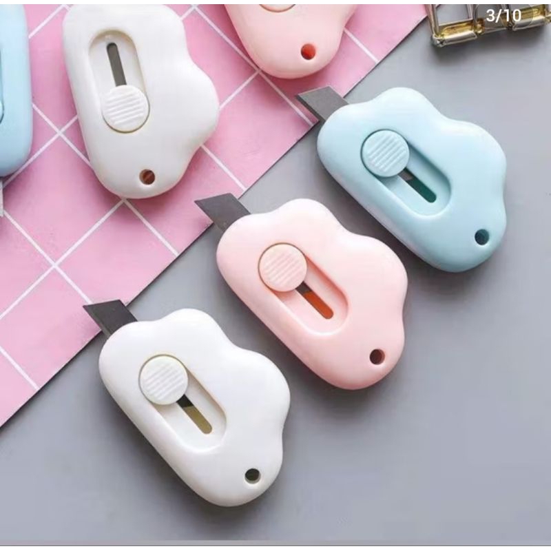

Termurah cutter mini bentuk lucu pisau pemotong kertas portebel