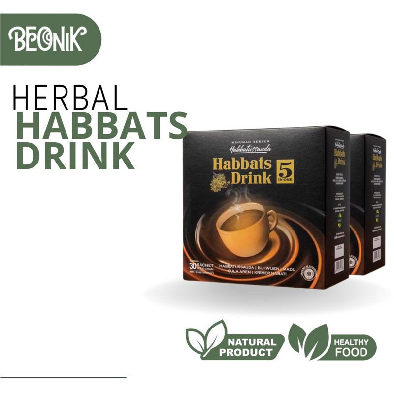 

Habbats Drink Minuman Habbatussauda Suplemen Kesehatan Daya Tahan Tubuh