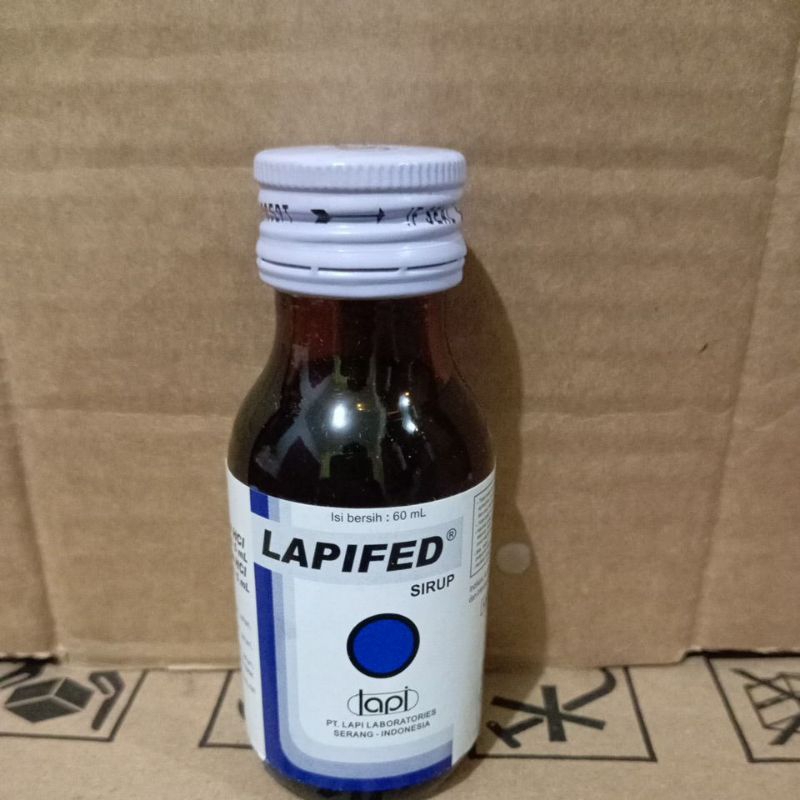 

Lapifed Syrup 60 ml tanpa dus