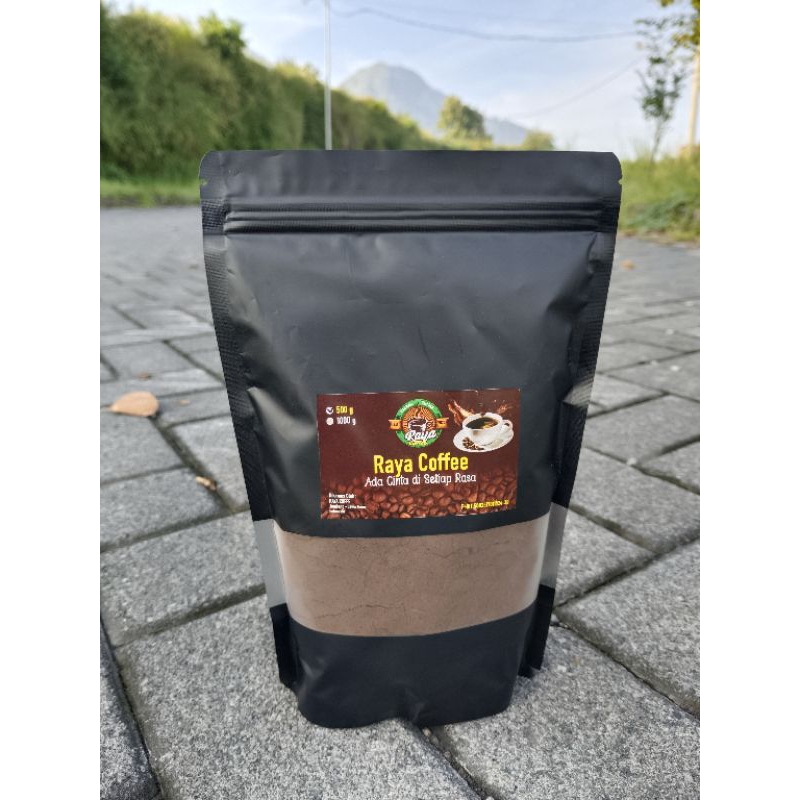

Bubuk kopi hitam