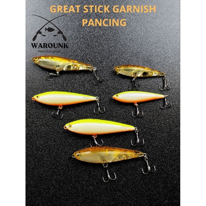 WTD GREAT STICK GARNIS PANCING / Lure WTD / WTD Splasher / Lure WTD 3 ACTION