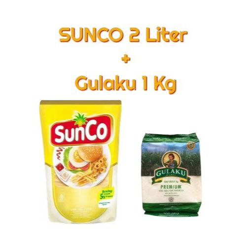 

PAKET BUNDLE - MINYAK SUNCO 2L + GULAKU 1KG