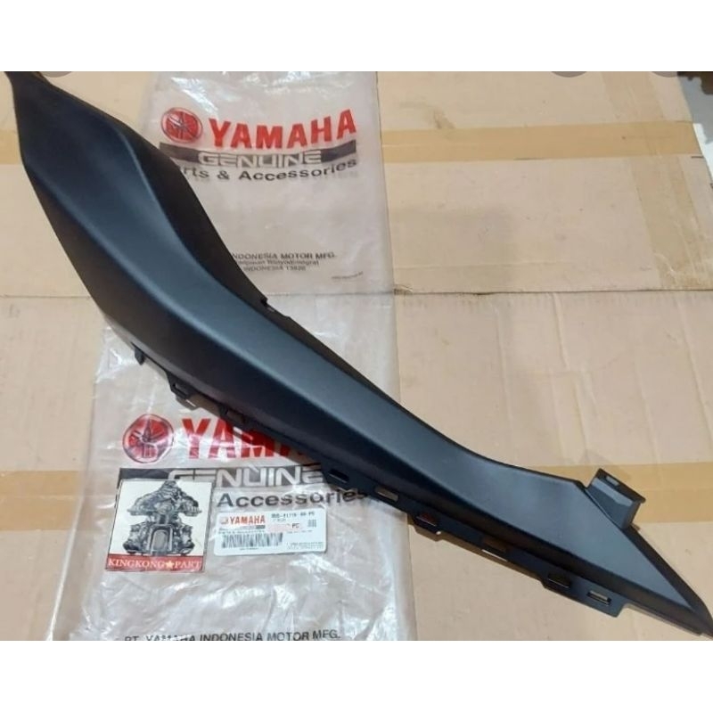 cover body aerox 155 old kanan hitam doff ori yamaha
