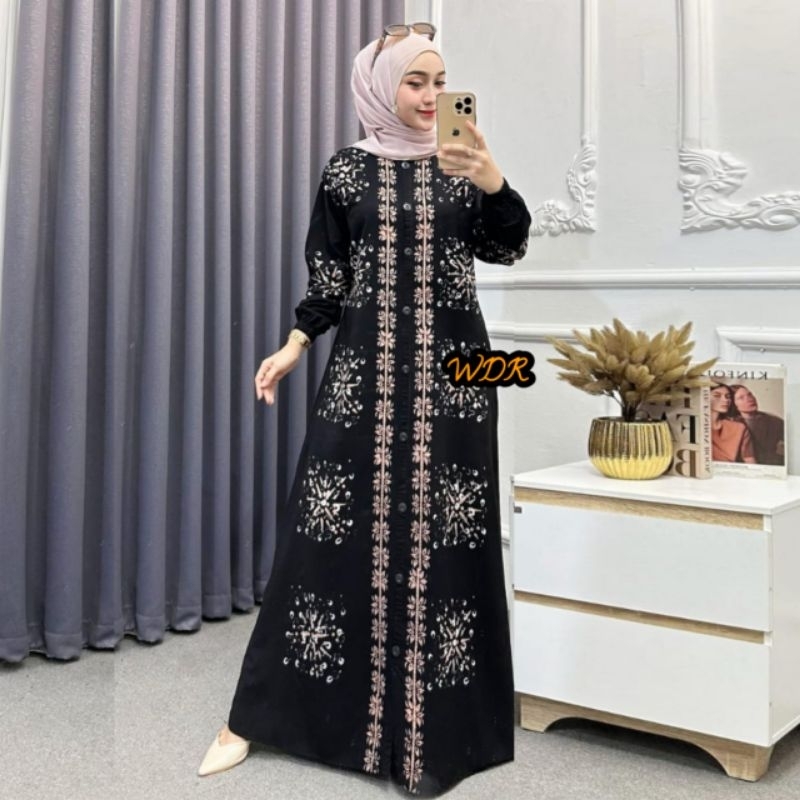 TERBARU Gamis Twill Ori / Gamis Twill Rayon Premium / Gamis Twill Ori Pekalongan / Gamis Rayon Candi