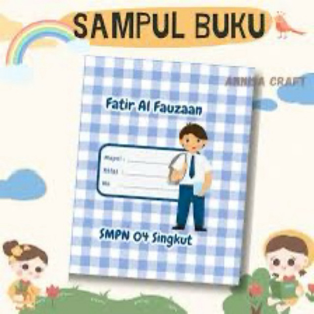 

Buku Tulis custome A5 | buku tulis sekolah anak SD SMP SMA Karakter