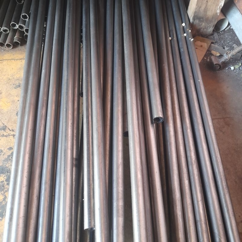 PIPA BESI 16MM pipa besi diameter 16mili tebal 0,8mm pipa besi panjang 95cm