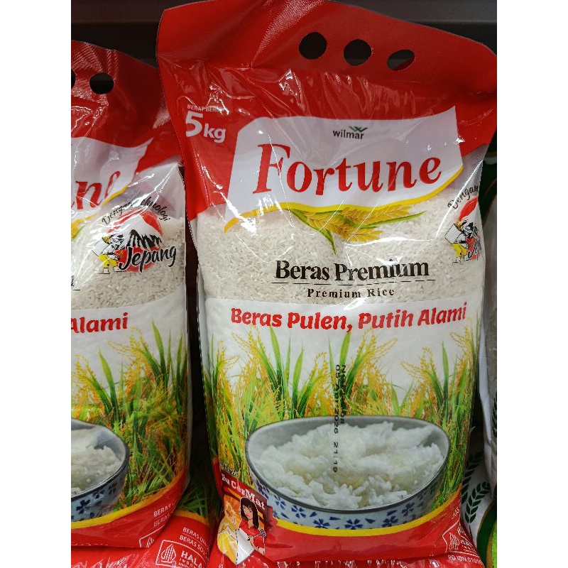 

BERAS PREMIUM FORTUNE 5 LITER