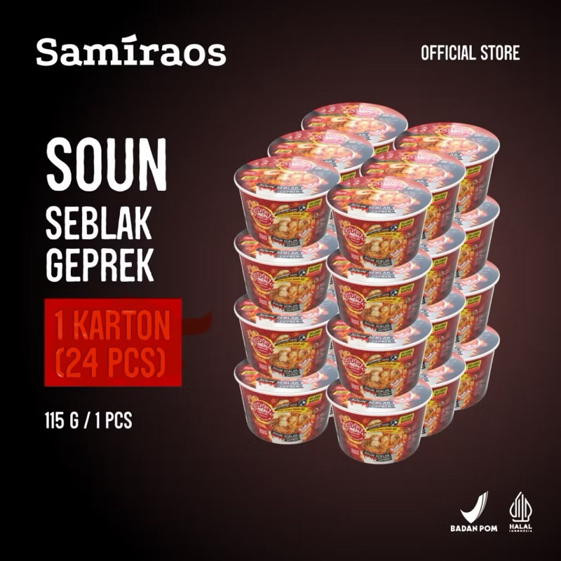 

Soun Seblak Geprek Samiraos