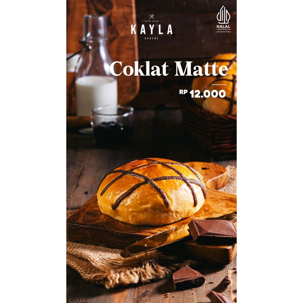 

Roti coklat matte